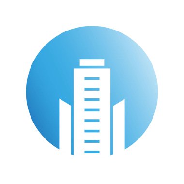 Modern mimarinin vektör çizimi 