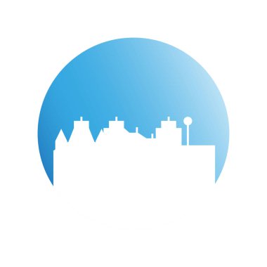 Cityscape binalar vektör Illustration