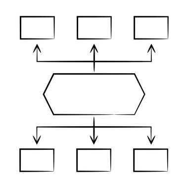 vektör Illustration diyagram, şablon 