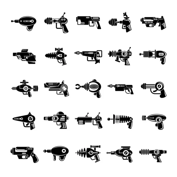 Illustration Vectorielle Des Armes — Image vectorielle