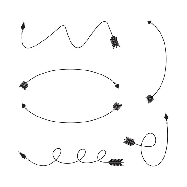 Ilustracja Wektorowa Strzałki — Wektor stockowy
