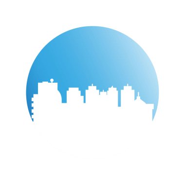 Cityscape binalar vektör Illustration