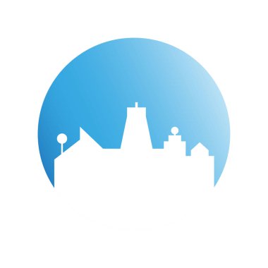 Cityscape binalar vektör Illustration