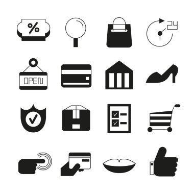 Web simgeler kümesi. vektör çizim 