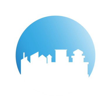 Cityscape binalar vektör Illustration