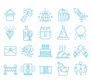 Web simgeler kümesi. vektör çizim 