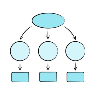 diyagramın vektör illüstrasyonu