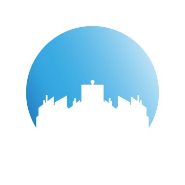 Cityscape binalar vektör Illustration