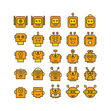 Modern mimarinin vektör çizimi