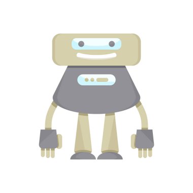 modern robot vektör illüstrasyon. Teknoloji  
