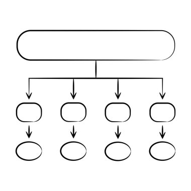 diyagramın vektör illüstrasyonu