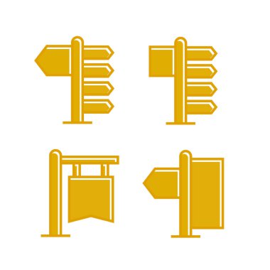 işaretleri vektör illüstrasyon