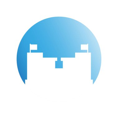 Cityscape binalar vektör Illustration