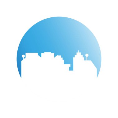 Cityscape binalar vektör Illustration