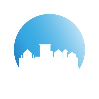 Cityscape binalar vektör Illustration