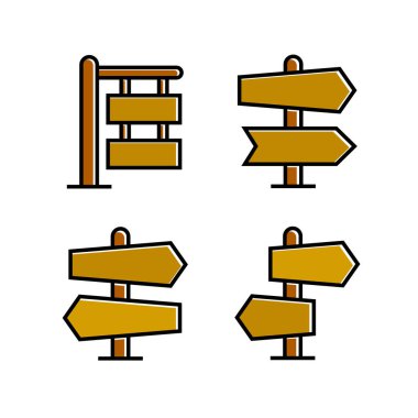 işaretlerin vektör illüstrasyonu, simgeler seti