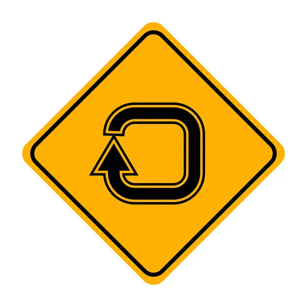 Векторная Иллюстрация Дорожного Знака — стоковый вектор