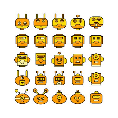 Modern mimarinin vektör çizimi