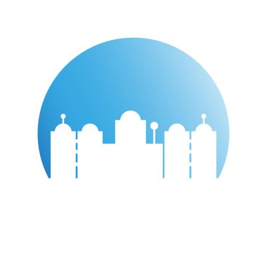 Cityscape binalar vektör Illustration