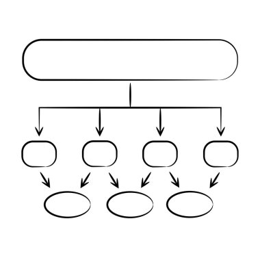 diyagramın vektör illüstrasyonu