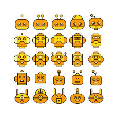 Modern mimarinin vektör çizimi