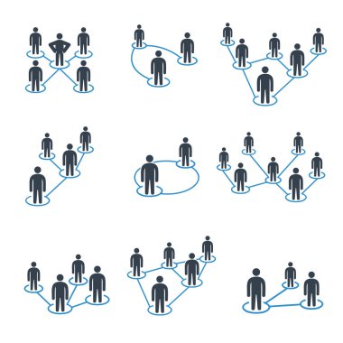 bağlantı kavramı vektör Illustration