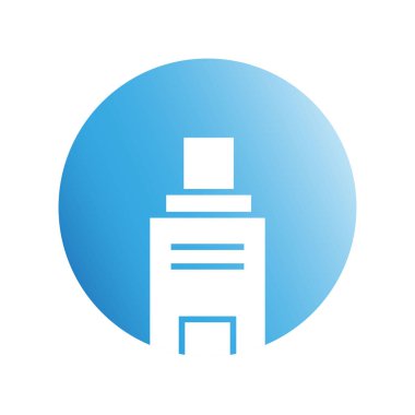 mimari simgesinin vektör illüstrasyonu