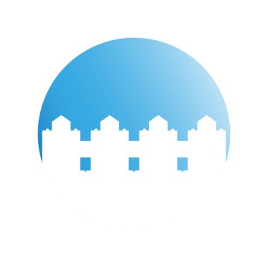 Cityscape binalar vektör Illustration