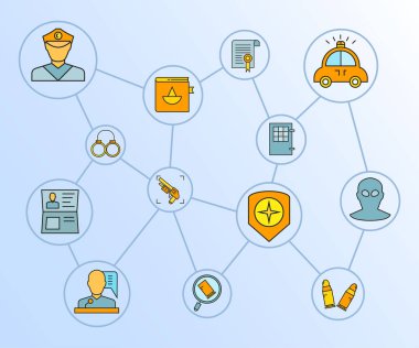 Web simgeler kümesi. vektör çizim 