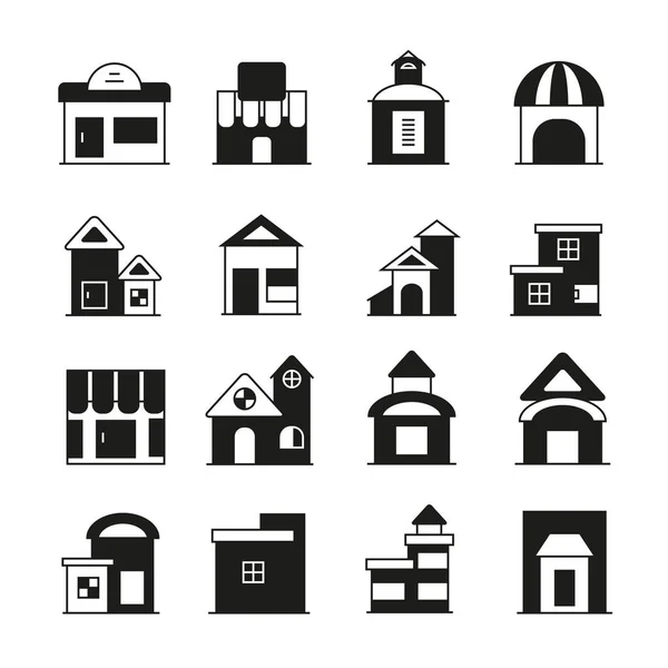 Conjunto Iconos Web Ilustración Vectorial — Vector de stock