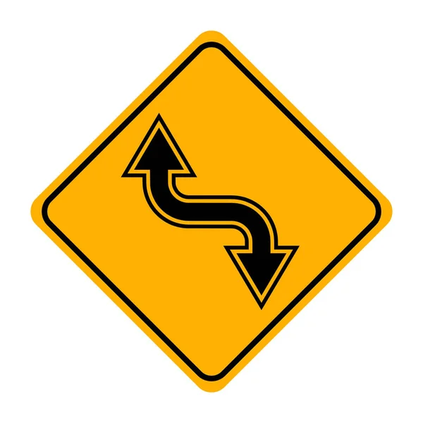 Vektor Illustration Von Verkehrszeichen — Stockvektor
