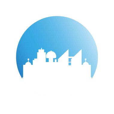 Cityscape binalar vektör Illustration