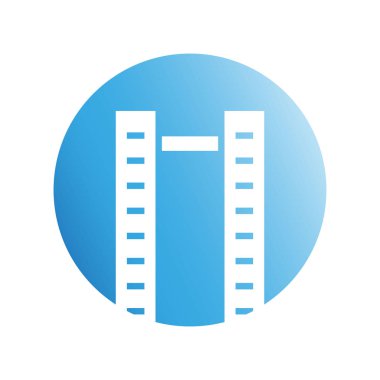 Modern mimarinin vektör çizimi 