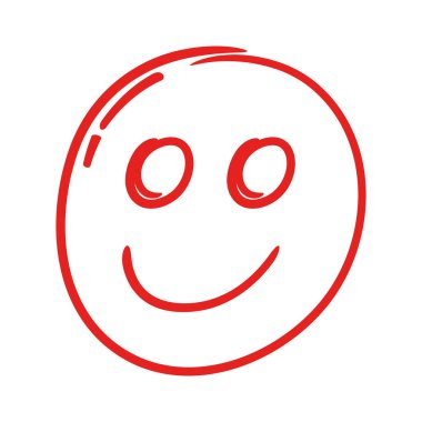 web simgesi, emoji yüz vektör illüstrasyon