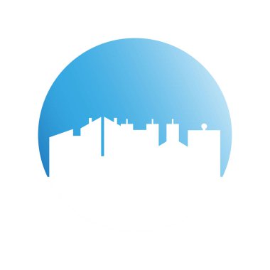 Cityscape binalar vektör Illustration