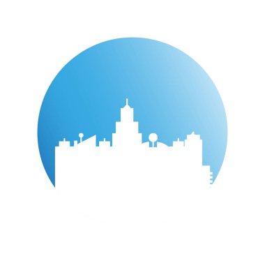 Cityscape binalar vektör Illustration