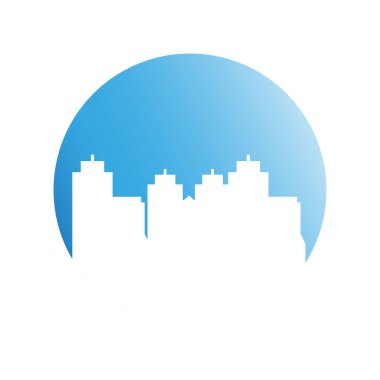 Cityscape binalar vektör Illustration