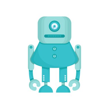 modern robot vektör illüstrasyon. Teknoloji  