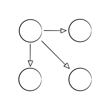 vektör Illustration diyagram, şablon 