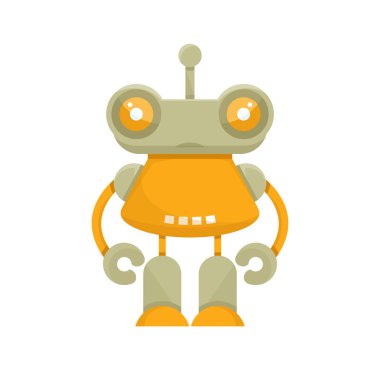 modern robot vektör illüstrasyon. Teknoloji  