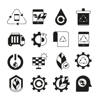 Web simgeler kümesi. vektör çizim 