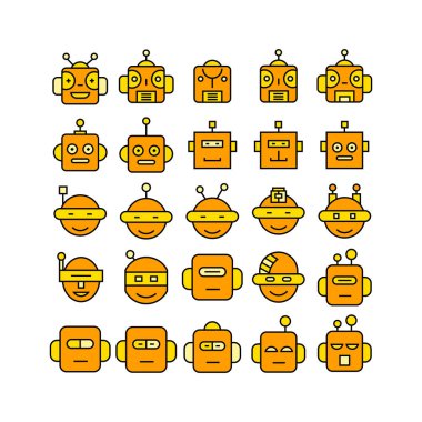 Modern mimarinin vektör çizimi