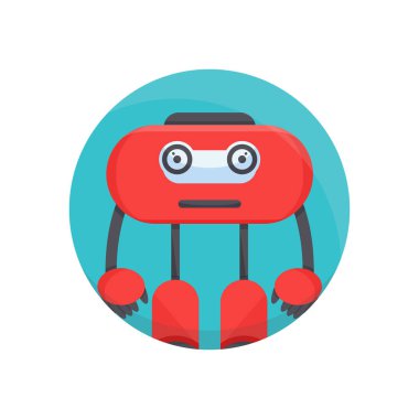 robot vektör çizim