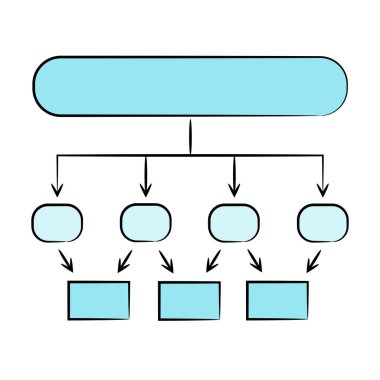 diyagramın vektör illüstrasyonu