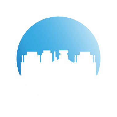 Cityscape binalar vektör Illustration