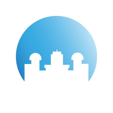 Cityscape binalar vektör Illustration
