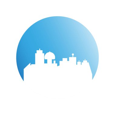 Cityscape binalar vektör Illustration