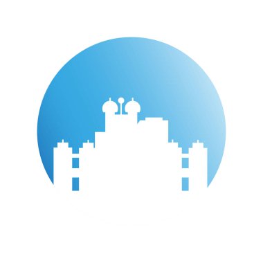 Cityscape binalar vektör Illustration