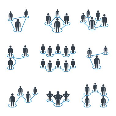 bağlantı kavramı vektör Illustration