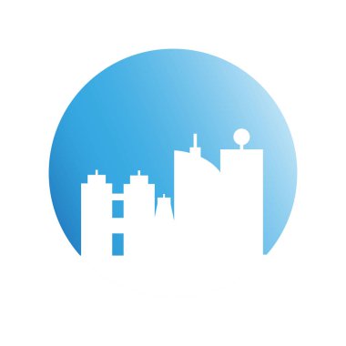 Cityscape binalar vektör Illustration